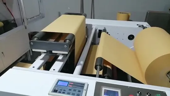 Recycled Custom Logo Printed Cheap Packaging Automatic Square Bottom Paper Bag Making Machine