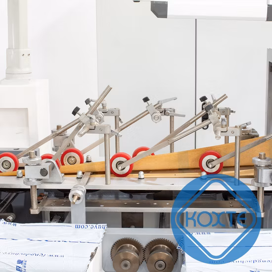 Automatische Papiertütenmaschine mit scharfem Boden Einfache Papiertütenmaschine mit scharfem Boden Hohe Qualität und niedriger Preis